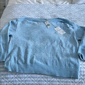 Tommy Bahama Sky Blue Crew Neck Sweater